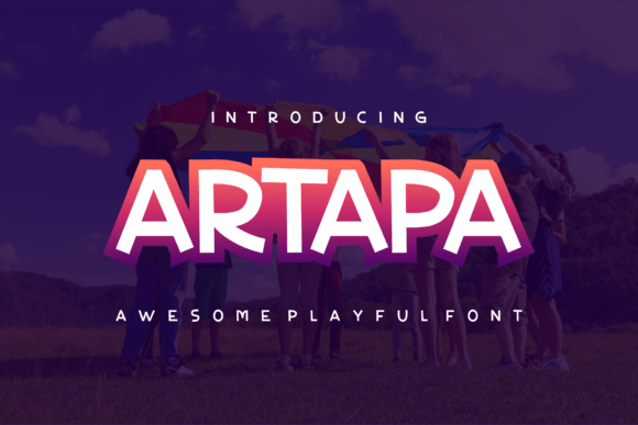 Artapa: A Playful Display Font for Scroll-Stopping Marketing Design