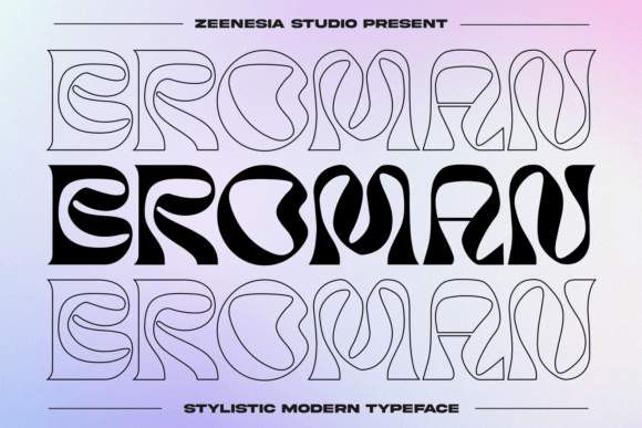 Broman: A Bold Display Font for Modern Web Design
