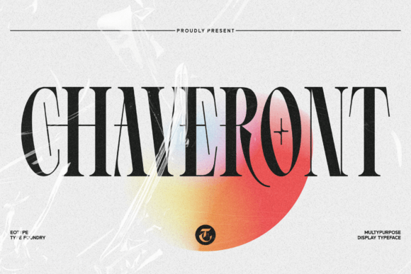 Chaveront: A Condensed Display Font That Elevates Editorial Design