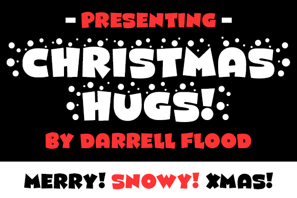Christmas Hugs: A Festive Display Font for Web Design