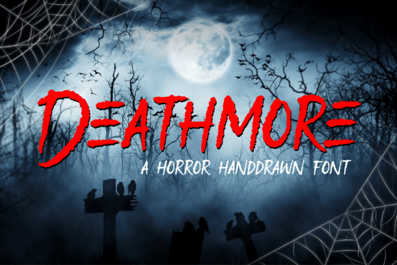 Deathmore: A Bold Display Font for Striking Brand Identities