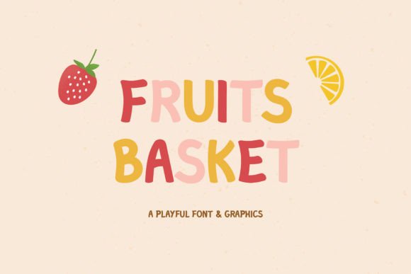 Fruits Basket: A Playful Typeface for Dynamic Campaign Visuals