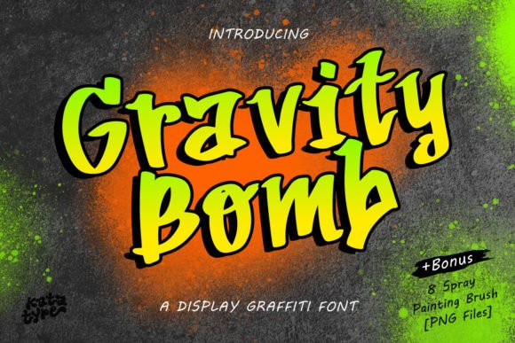 Gravity Bomb: A Display Font That Adds Personality to Branding Projects