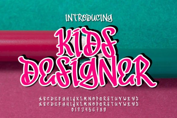 Kids Designer: A Sweet Touch for Business Branding Fonts