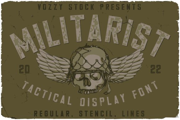 Militarist Font: A Bold Choice for Web Design Projects