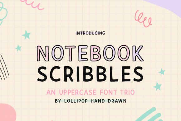 Notebook Scribbles: A Display Font That Brings Personality to Web Design