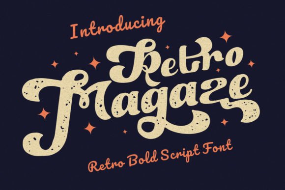 Retro Magaze: How a Vintage Script Font Boosted Our Campaign's Visual Impact