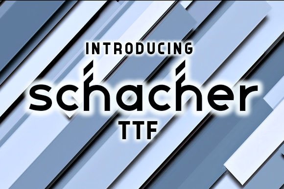 Schacher: A Bold Display Font for Modern Web Design